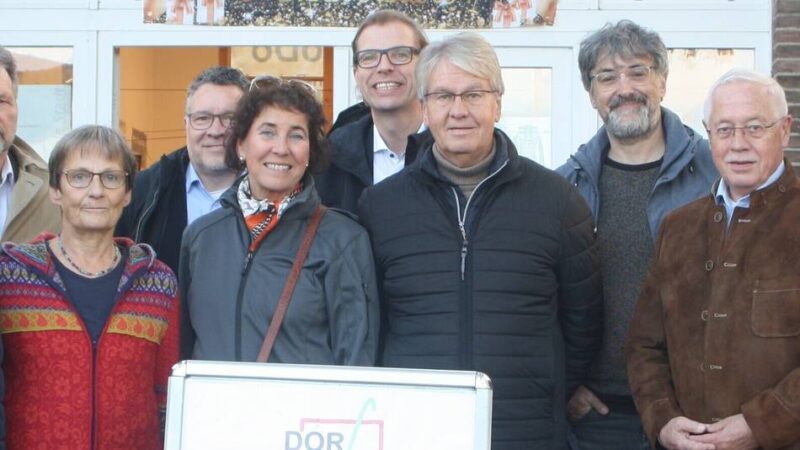 Ehrung für Dorvladen in Boisheim: Eine Überraschung in Bronze beim Jubiläum