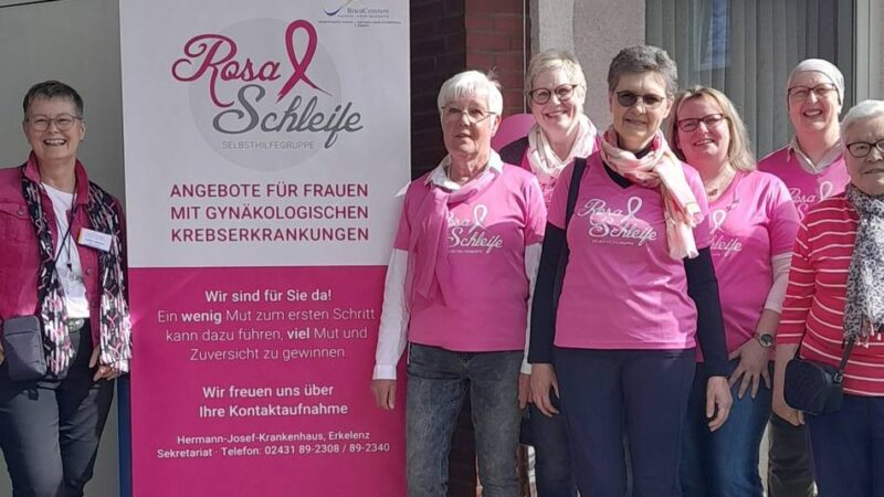 Selbsthilfegruppe in Erkelenz: Rosa Schleife feiert ihr 25-jähriges Bestehen
