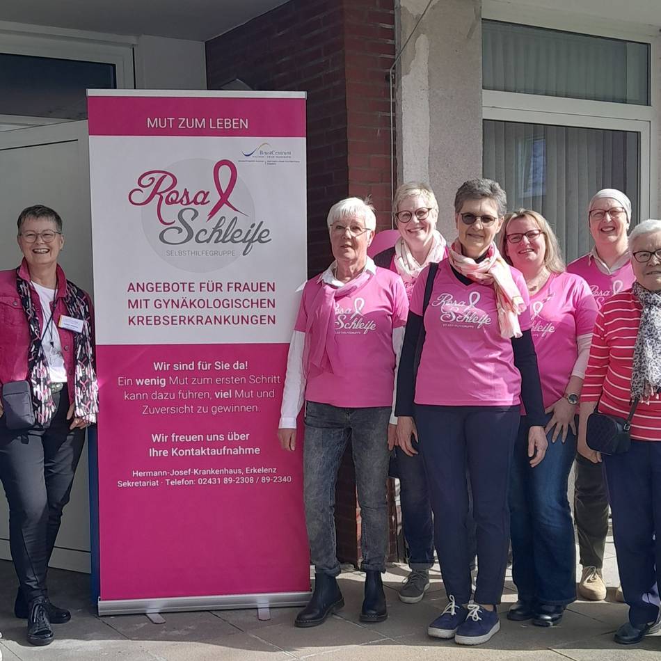 Selbsthilfegruppe in Erkelenz: Rosa Schleife feiert ihr 25-jähriges Bestehen