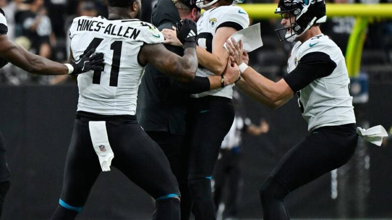American Football: Field Goal aus 68 Yards: NFL-Rekord für Jaguars-Kicker