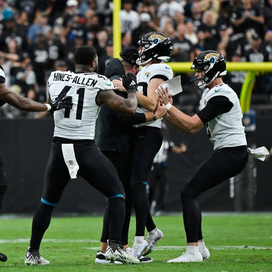 American Football: Field Goal aus 68 Yards: NFL-Rekord für Jaguars-Kicker