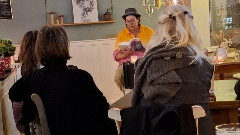 Lesung mit Diana Ahrabian: Enthüllungsgeschichten im Glüxpilz