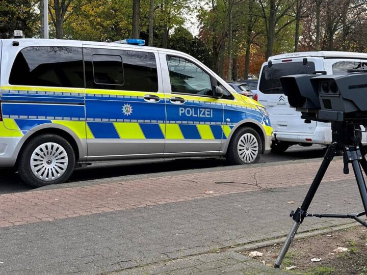 Bekämpfung schwerer Unfälle: Schwerpunkteinsatz der Polizei – 177 Temposünder im Kreis Kleve erwischt