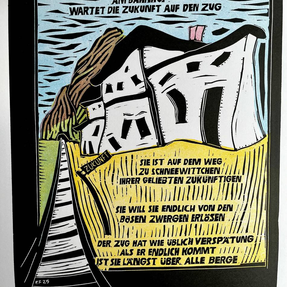 Neue Mappe des Klever Künstlers: Klaus Franken: „Zukunft ist immer“