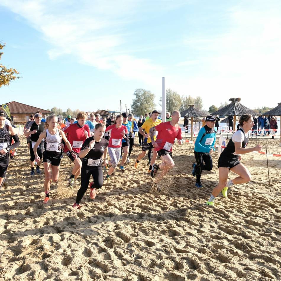 Laufspektakel am Samstag: Strand-Crosslauf in Xanten sprengt schon jetzt alle Erwartungen