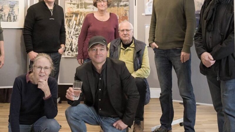 Ausstellung im Museum Arenacum Rindern: Neun Künstler schauen in Kleve aufs Wasser