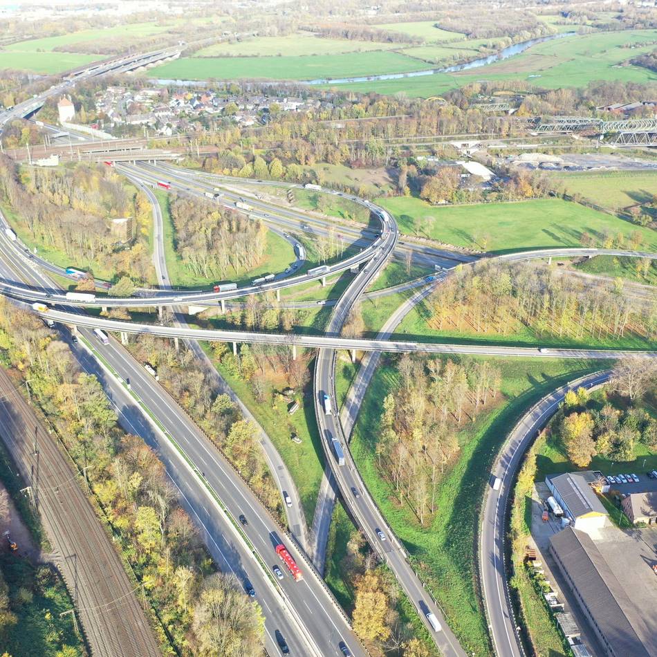 „Spaghettiknoten“ wieder frei gegeben: Autofahrer brauchten Geduld bei zehntägiger A3-Sperrung
