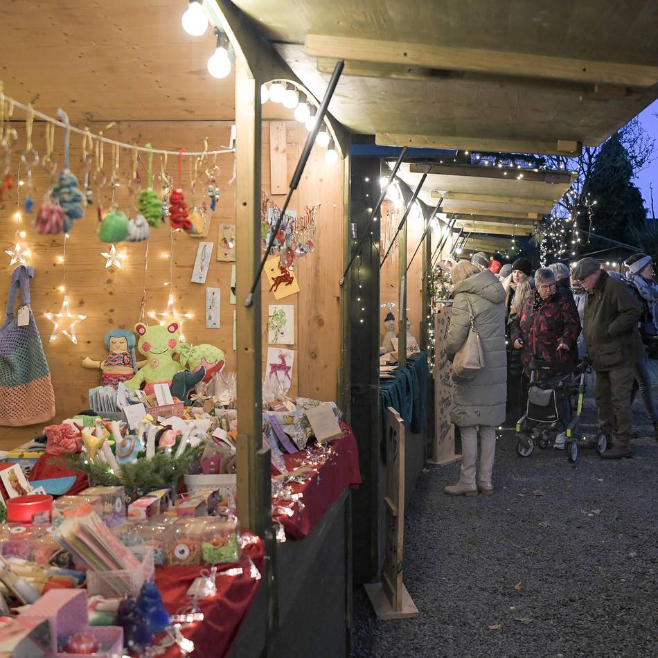 Markt in Bedburg-Hau: So schön ist der Lichterglanz Till-Moyland