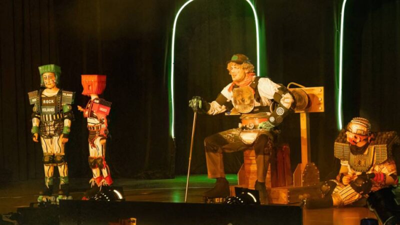 In der Erkelenzer Stadthalle: Auf Rollschuhen zu den Sternenlichtern