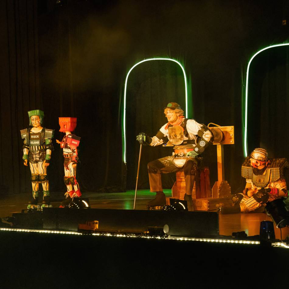 In der Erkelenzer Stadthalle: Auf Rollschuhen zu den Sternenlichtern