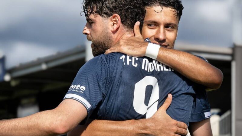 2:1 bei der DJK Adler Frintrop: Mit Routine und Einstellung – dem 1. FC Monheim gelingt der dritte Sieg in Serie