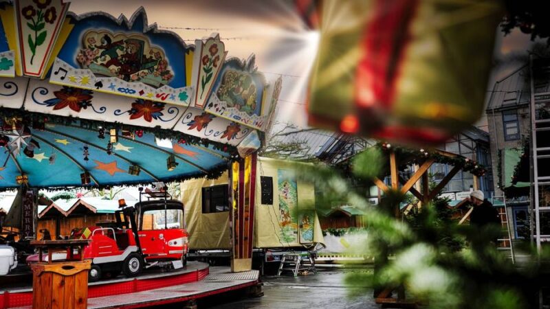 In Langenfeld: Das Weihnachtsdorf auf dem Marktplatz öffnet am Freitag