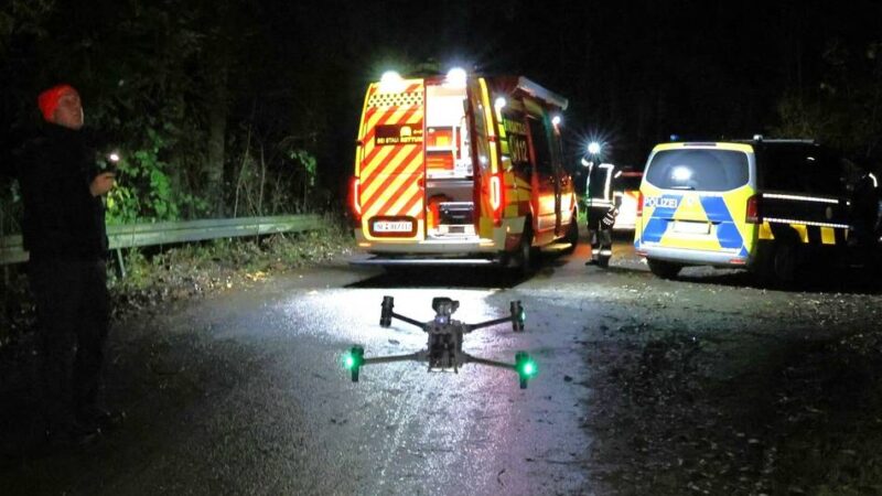 Suchaktion nach mysteriösem Vorfall: Darum kreiste in der Nacht ein Polizei-Hubschrauber über Neurath