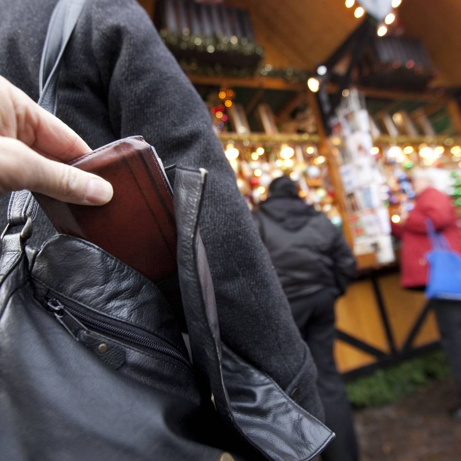 Schutz vor Taschendieben: Ein Rempler – und das Portemonnaie ist weg