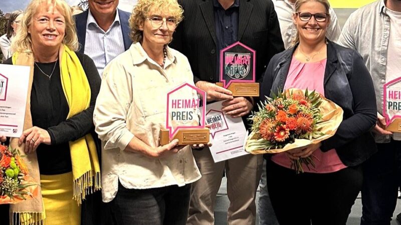 Engagement für Brüggen: Gewinner des Heimatpreises geehrt