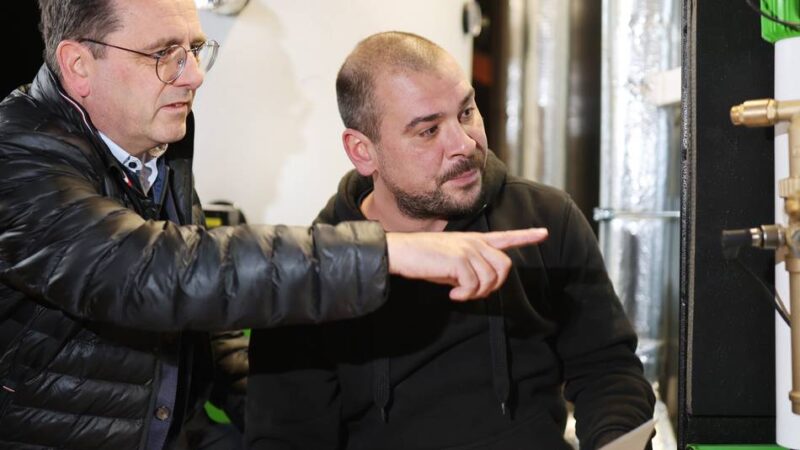 Zwei alte Mehrfamilienhäuser bekommen neue Heiztechnik und Dämmung: Bauverein investiert 1,8 Millionen an der Magdeburger Straße