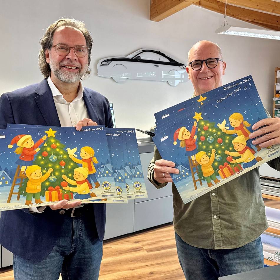 Kions Adventskalender: 24 Türchen für den guten Zweck