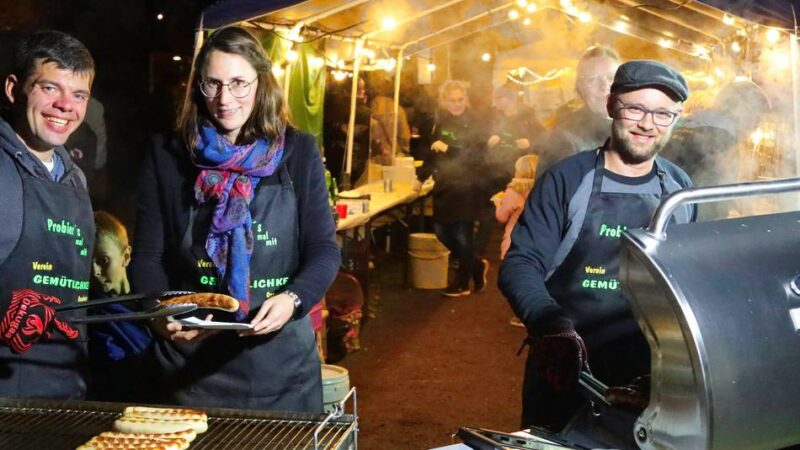Martinimarkt auf dem Dorfplatz: Ossenberger freuen sich auf den gemütlichen November-Markt
