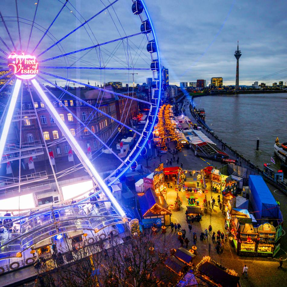 Vom 20. November bis 30. Dezember: Tipps für die entspannte Anreise zum Düsseldorfer Weihnachtsmarkt