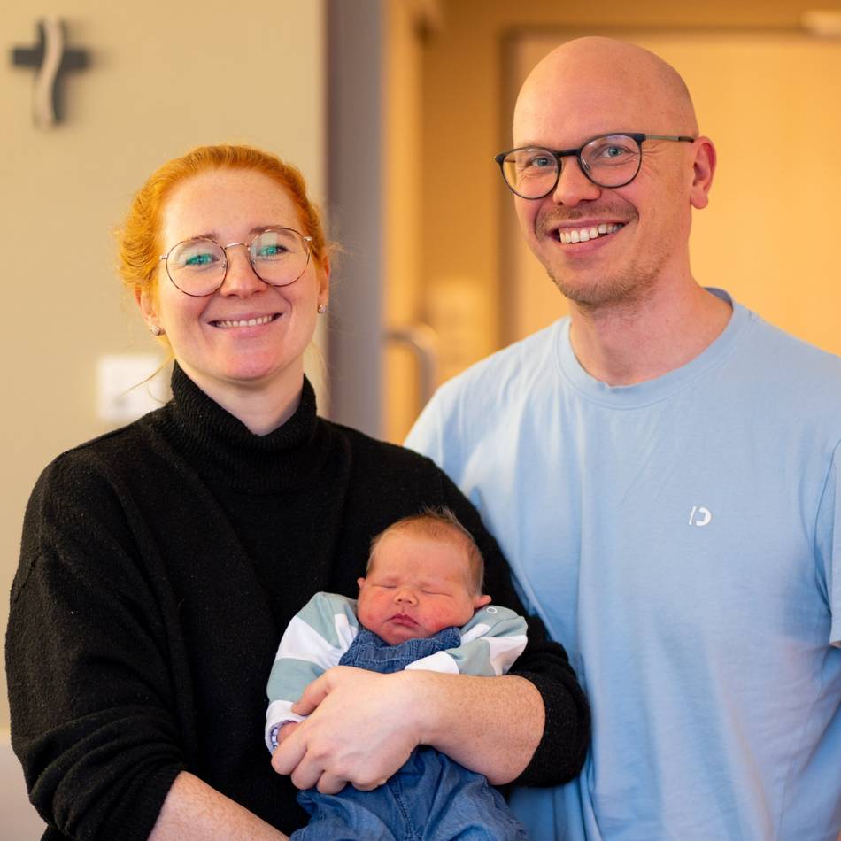 Geburt im St.-Antonius-Hospital: Frieda Marlene ist das 1000. Baby in 2025 in Kleve