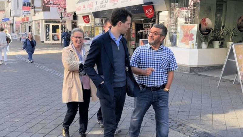 Neue Spitze für die City-Offensive Dormagen: Aki Voulgaris folgt als Vorsitzender auf Guido Schenk