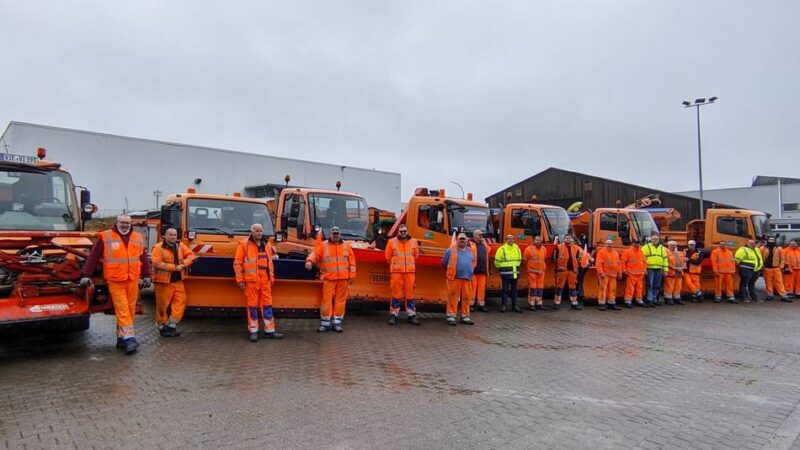 Sinkende Temperaturen: Winterdienst im Kreis Viersen beginnt