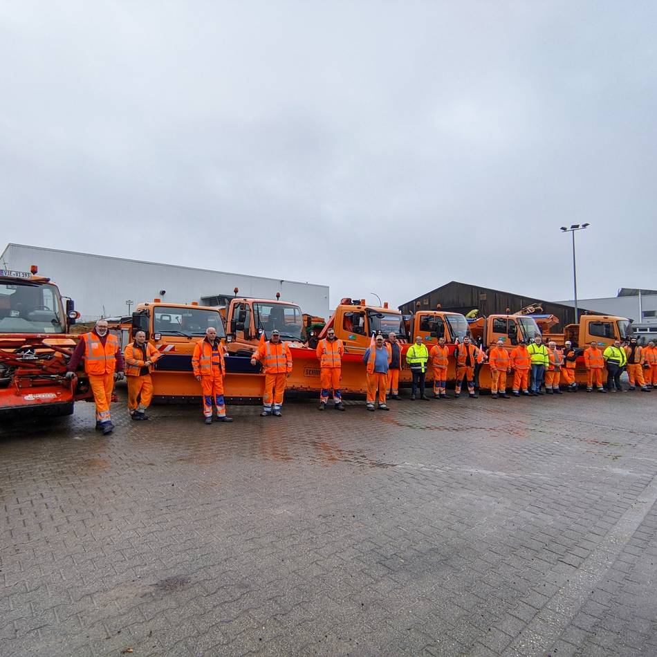 Sinkende Temperaturen: Winterdienst im Kreis Viersen beginnt