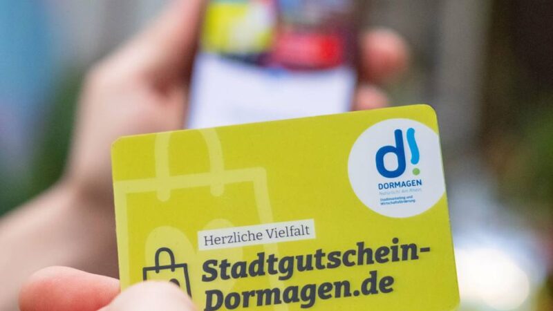 Angebot in Dormagen endet: Stadtgutscheine werden nicht mehr verkauft