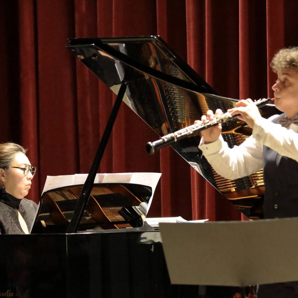 Konzert der Musikalischen Gesellschaft Rheinberg: Bravorufe für einen excellenten Abend mit Oboe und Klavier