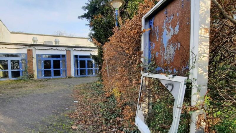 Lost Place in Wesel: Wie es in der 2022 verlassenen Niederrheinhalle aussieht