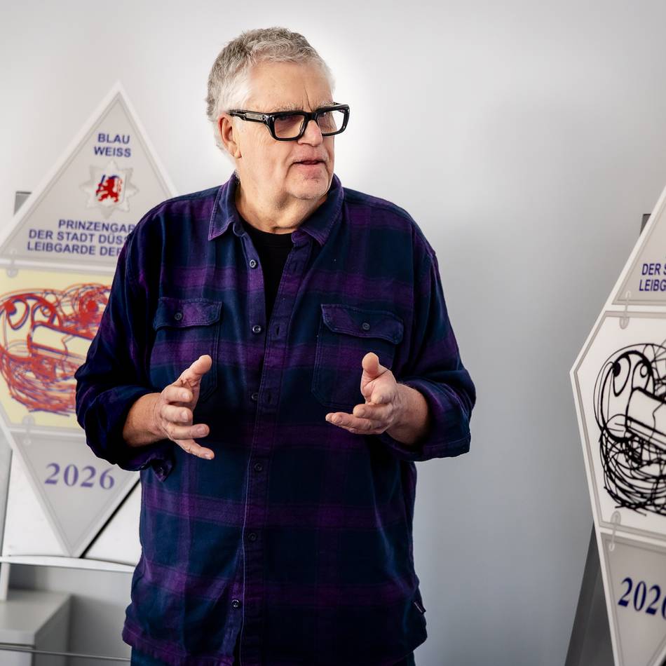 Prinzengarde Blau-Weiss: Karnevalsorden von Kunstprofessor gestaltet