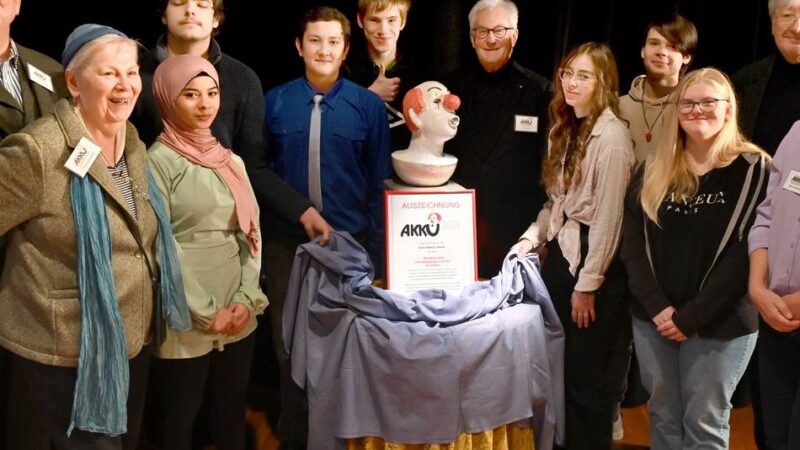 Kulturförderpreis in Krefeld: Der staunende Clown zieht in ein neues Zuhause