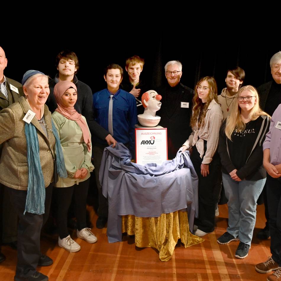 Kulturförderpreis in Krefeld: Der staunende Clown zieht in ein neues Zuhause