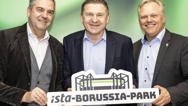 Ista-Borussia-Park ab 1. Juli 2026: Gladbach stellt neuen Stadionnamen offiziell vor