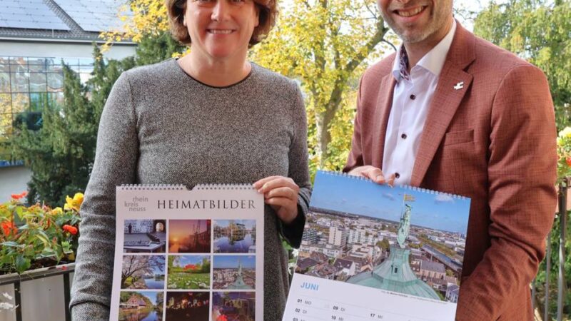 Zwölf Motive aus der Region: Rhein-Kreis-Heimatkalender 2026 ist erhältlich