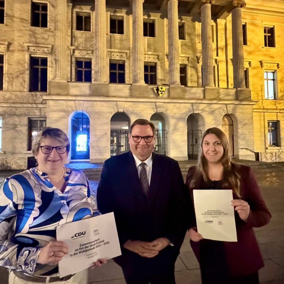 Kooperationsvereinbarung in Krefeld: Was die Groko will – und was nicht