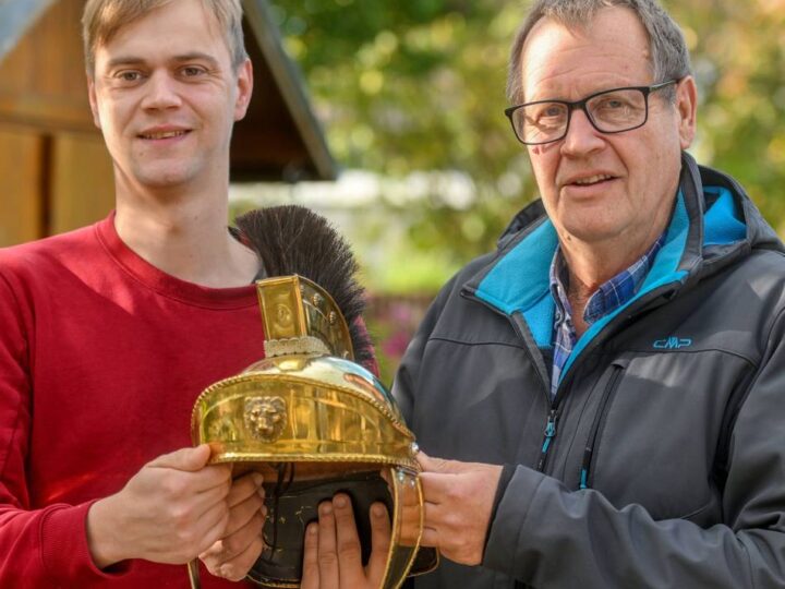 Als St. Martin in St. Hubert unterwegs: Familie teilt Begeisterung fürs Martinsfest