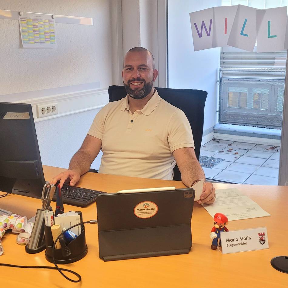 Hückeswagens neuer Bürgermeisters:  Herzliches Willkommen für Mario Moritz