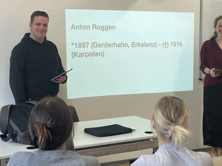 Historische Forschung am Cusanus-Gymnasium: Schülerprojekt verknüpft Geschichte und Gegenwart