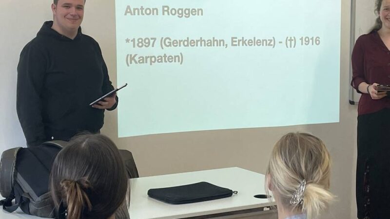 Historische Forschung am Cusanus-Gymnasium: Schülerprojekt verknüpft Geschichte und Gegenwart