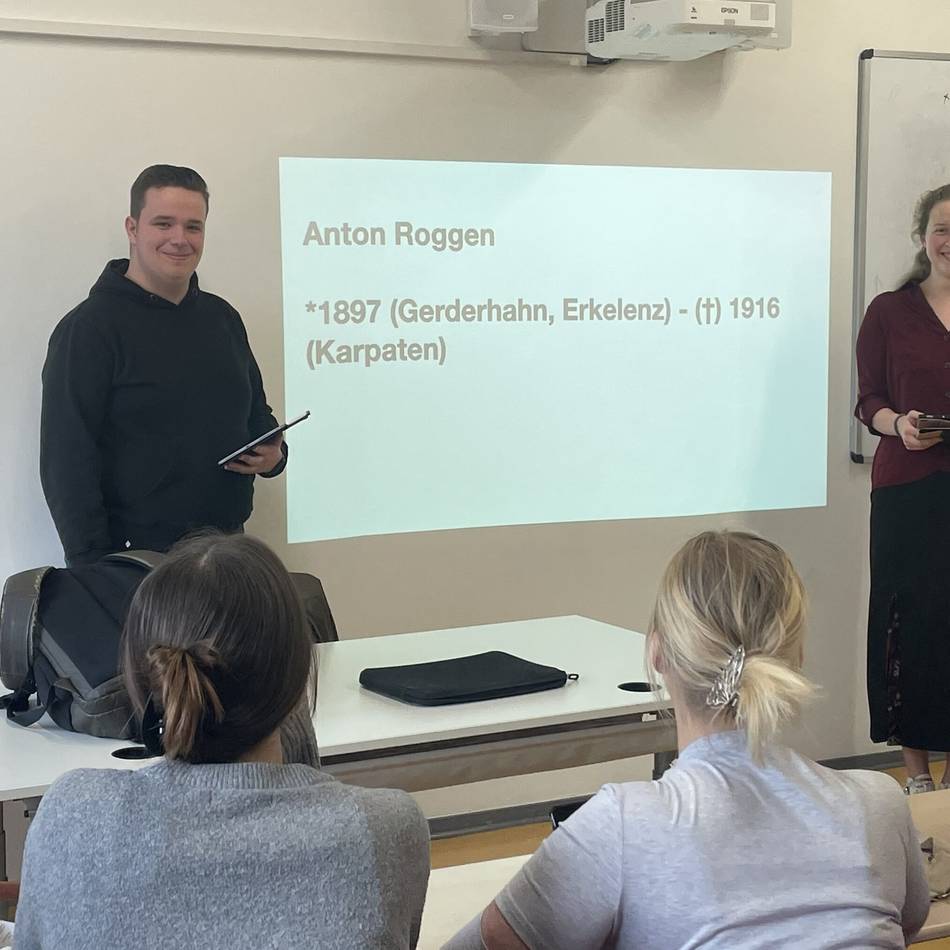 Historische Forschung am Cusanus-Gymnasium: Schülerprojekt verknüpft Geschichte und Gegenwart