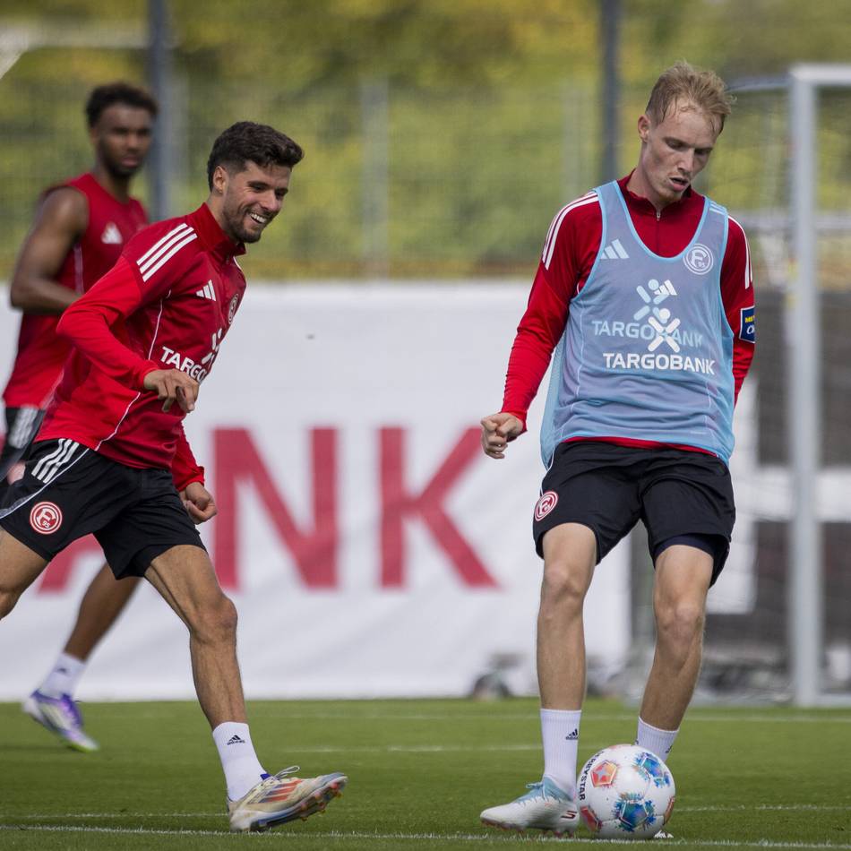 Erste Einheit der neuen Woche: El Azzouzi und Breithaupt fehlen im Fortuna-Training – das ist der Grund