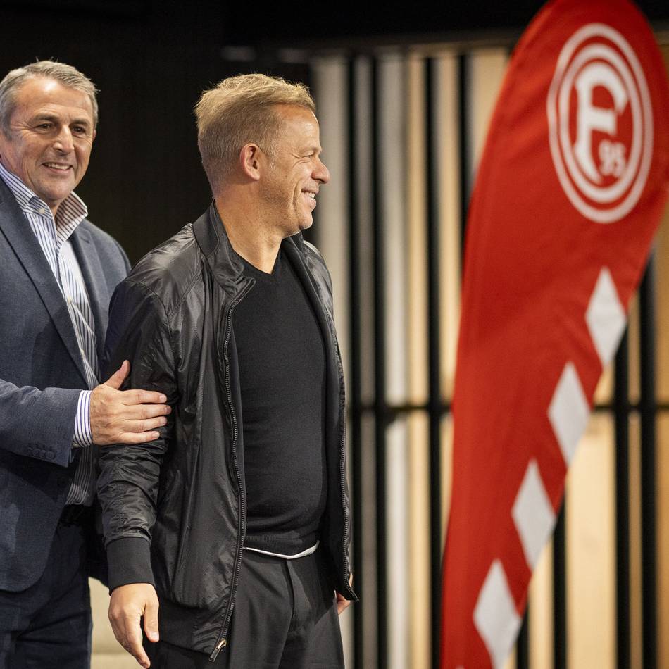 Allofs über Fortuna-Trainer Anfang: „Wir haben den richtigen Mann verpflichtet, um die Dinge anzugehen“