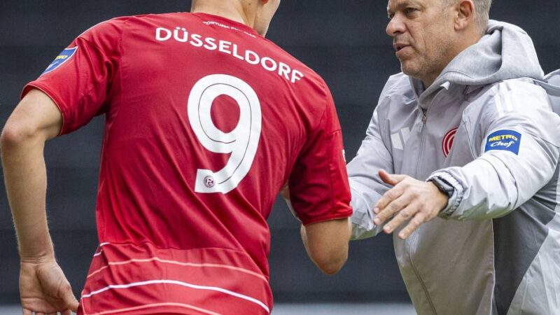 „Dann muss ich anderen die Möglichkeit geben“: Was Fortuna-Trainer Anfang vom bislang enttäuschenden Zan Celar erwartet