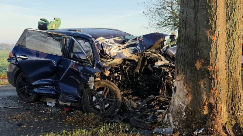 L 227 zwischen Hückelhoven und Erkelenz: 39-Jähriger prallt gegen Baum und stirbt