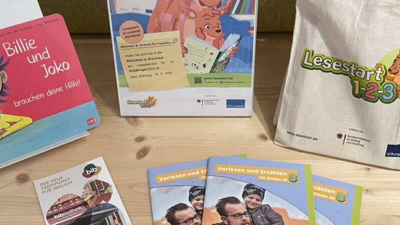 100 Sets in Schiefbahn verfügbar: Bibliothek im Brauhaus fördert den Lesestart