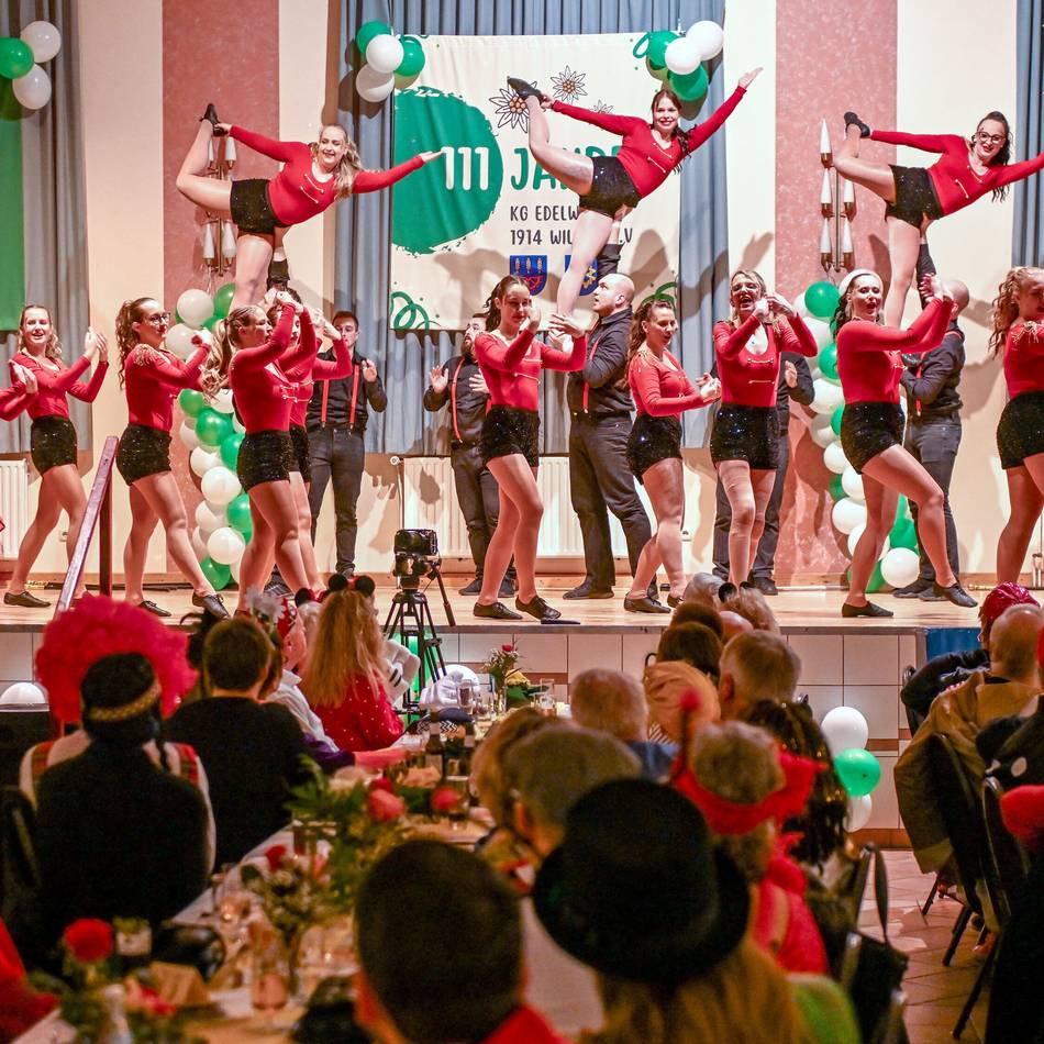 Karneval 2026 in Willich: Die Termine für den Saalkarneval