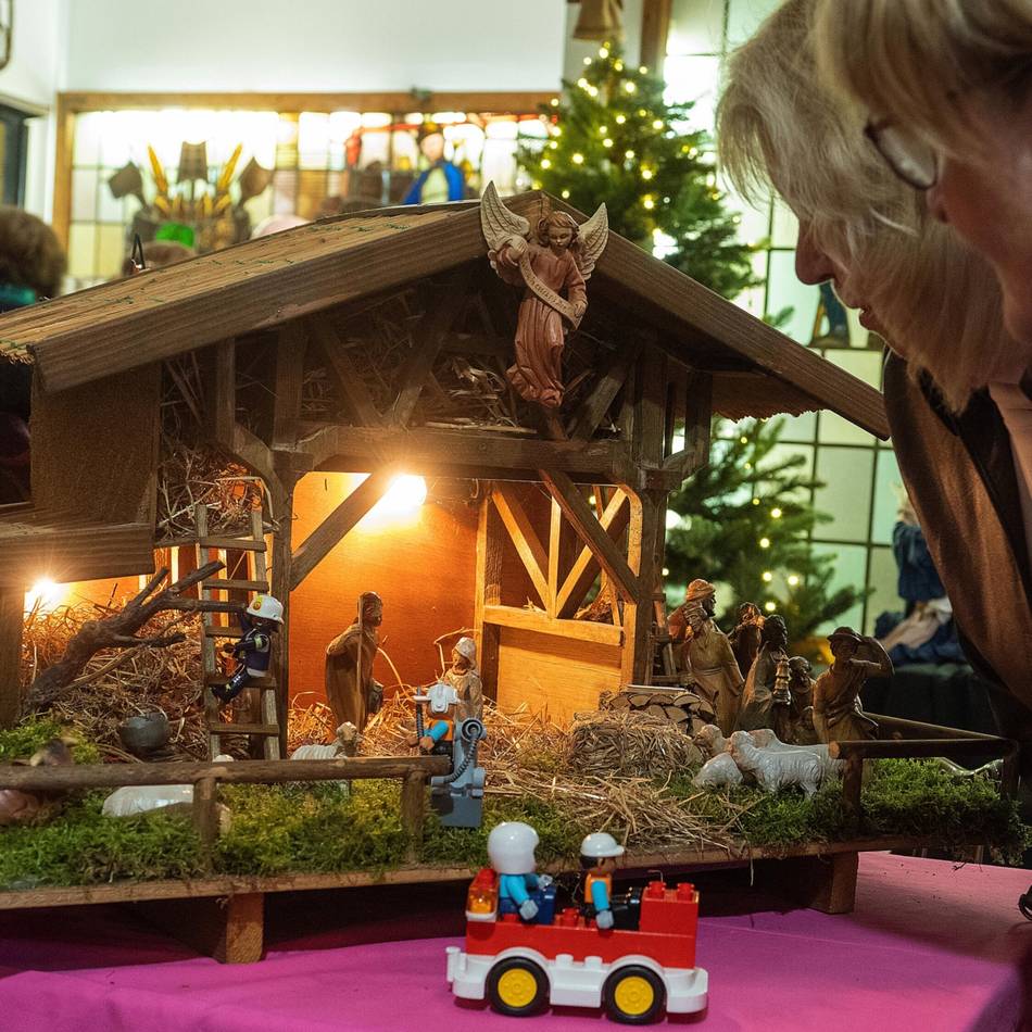 Ausstellung in Schiefbahn: Willicher Familien präsentieren ihre Krippen