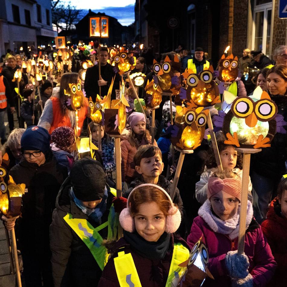 Martinszüge im Kreis Viersen: St. Martin ist unterwegs