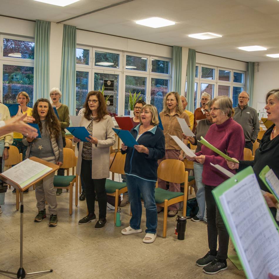 Kirchengemeinde in Radevormwald: Chor probt für Adventskonzert in der Martinikirche
